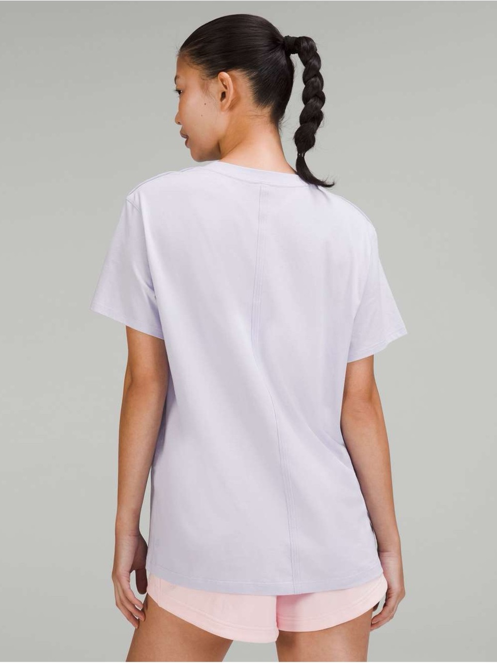 lululemon athletica Men's Short Sleeve Crew Tee - Light Lavender